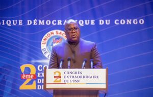 Félix Tshisekedi claque la porte aux médiations étrangères au 2e congrès de l’Union Sacrée.