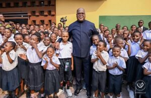 Rentrée scolaire 2025-2026 : le Président Tshisekedi en visite surprise à l’Institut Liloba