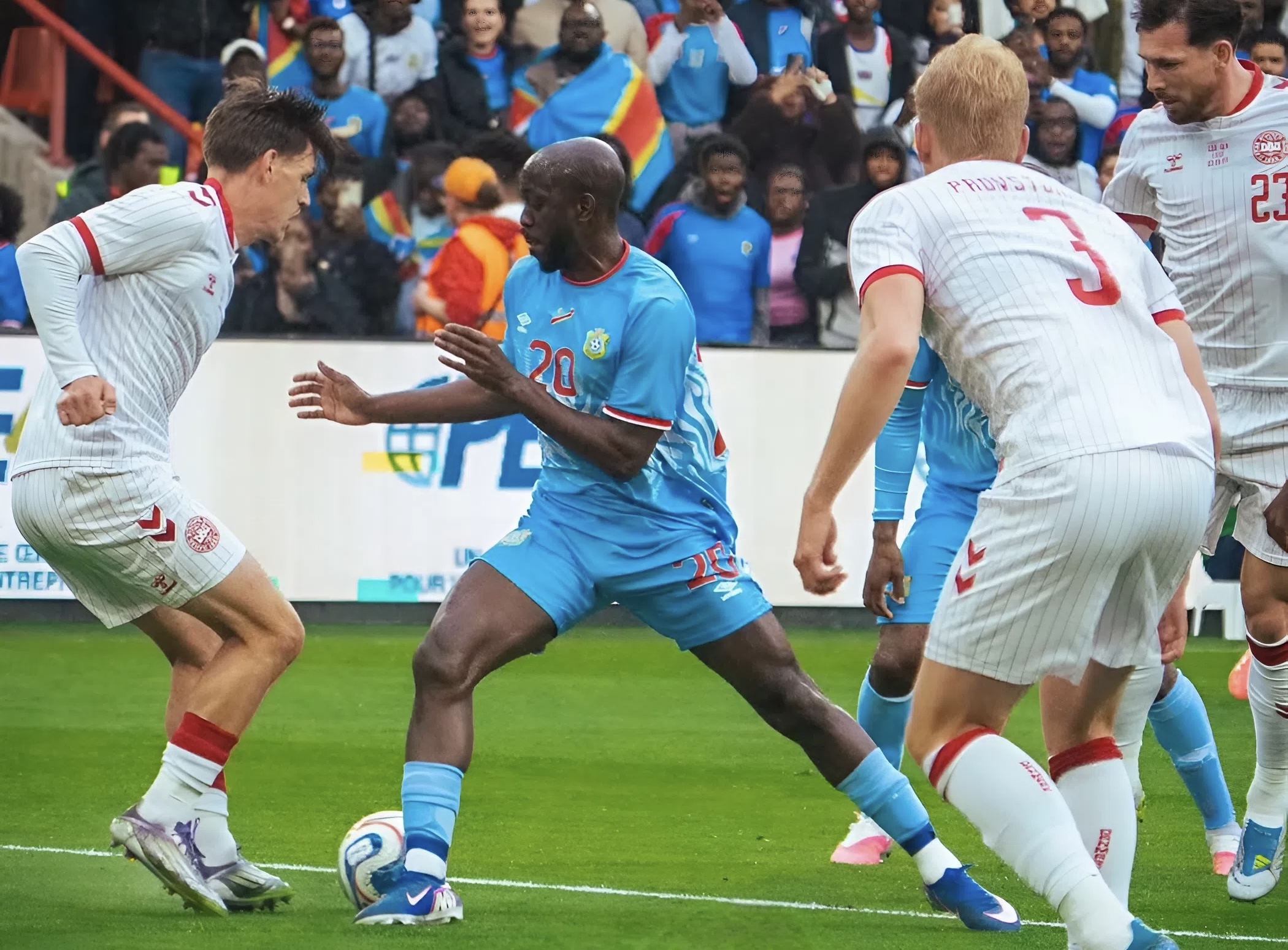 Football : les Léopards tiennent tête au Danemark et envoient un message fort