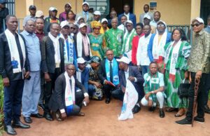 Photo d’ensemble avec les responsables provinciaux des partis de l’Union sacrée 