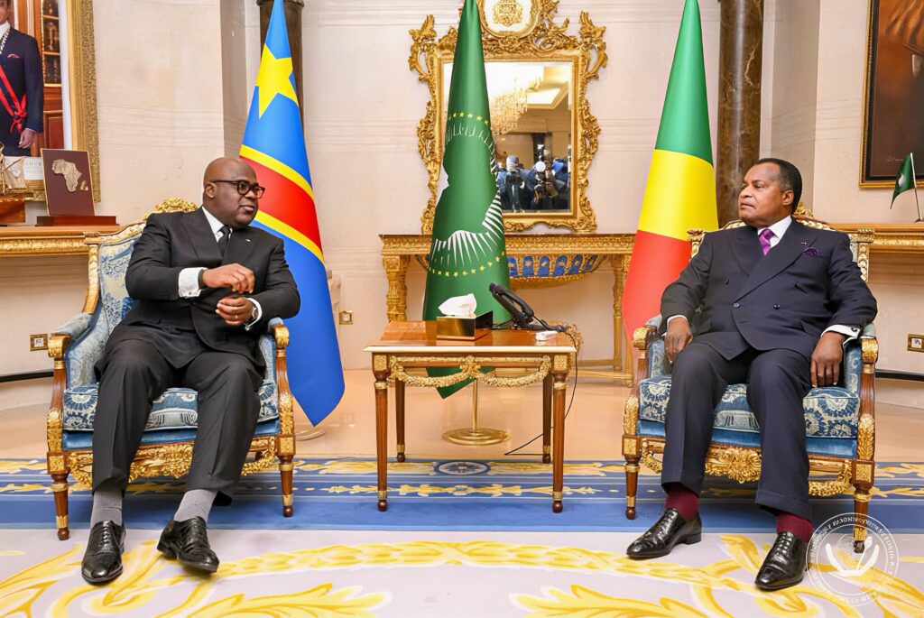 RDC–Congo : pourquoi Tshisekedi s’est rendu à Brazzaville et ce qu’il a obtenu de son tête-à-tête avec Sassou Nguesso